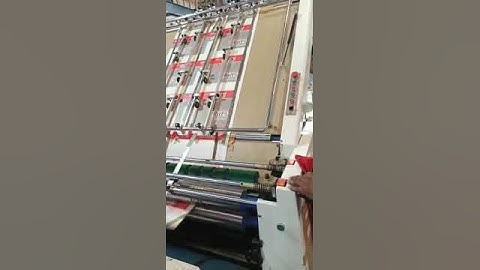High speed Fully automatic flute laminator
