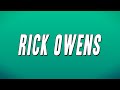 Ufo361  rick owens ft ken carson lyrics