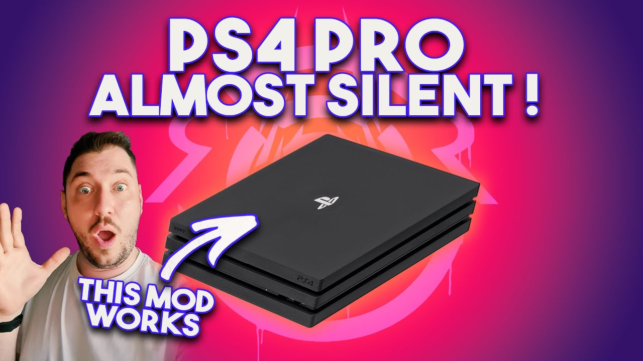 ❄️ PS4 Pro Almost silent - YouTube