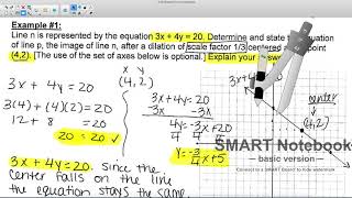 5 29 Dilation of a Line