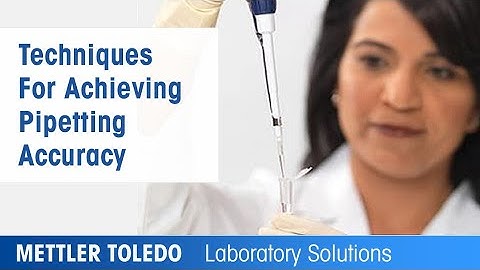 Pipetting Technique | Good Pipetting Practice | GPP