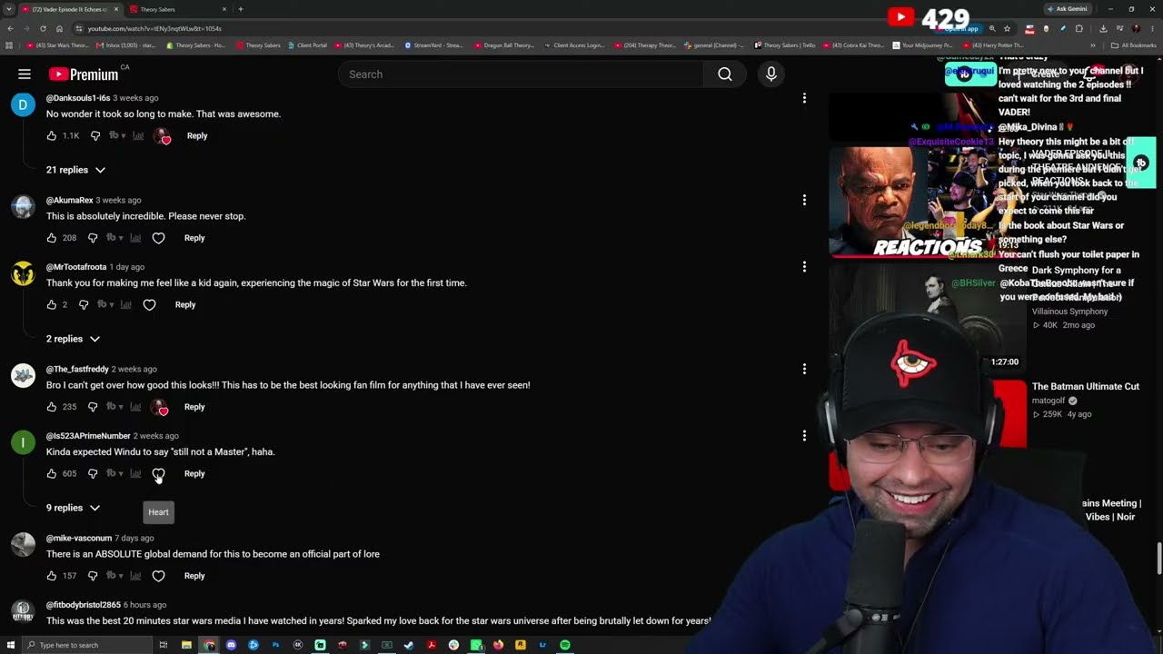 Vader Episode II Reaction - Director's Commentary