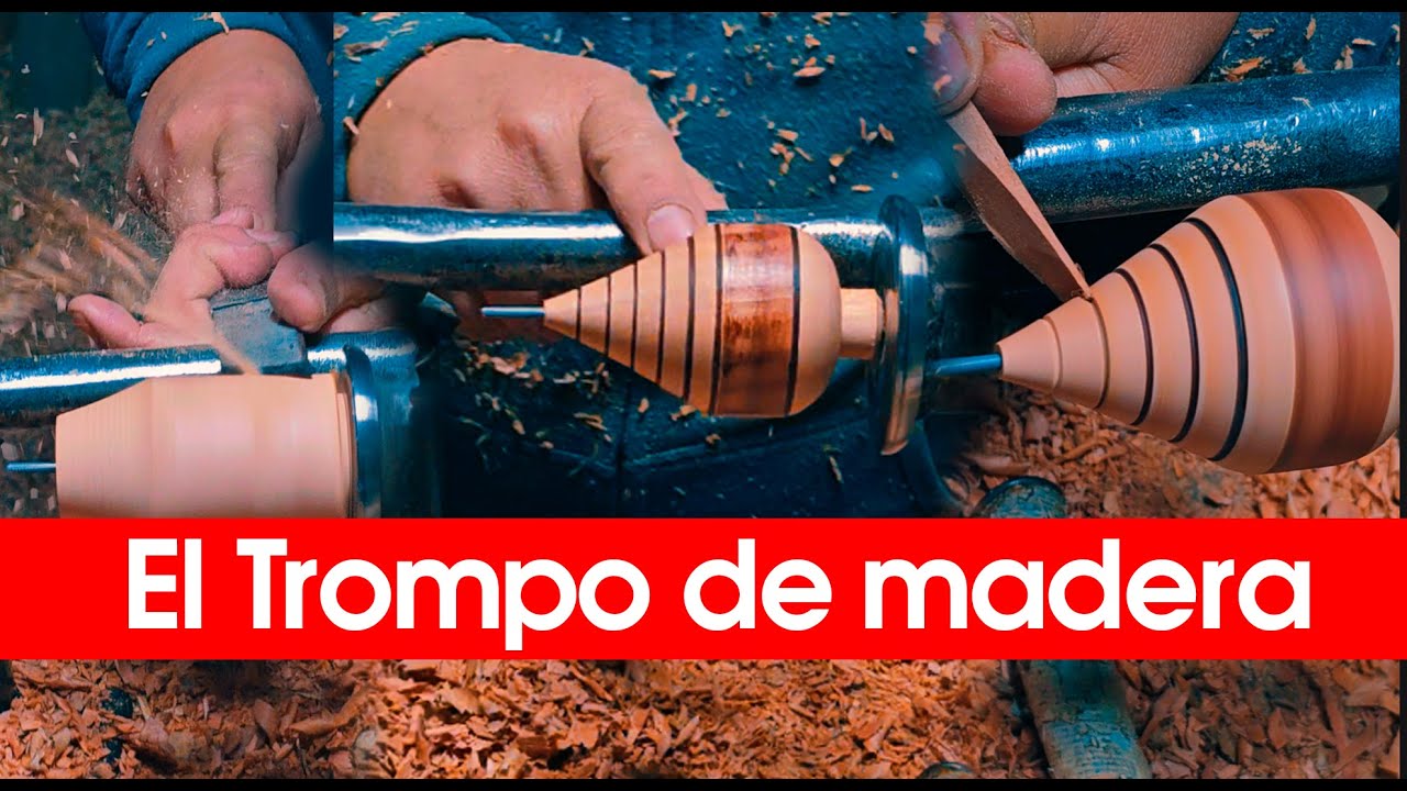 Peonza/trompo de madera - LASARA