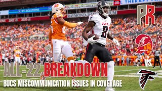 BUCS ALL-22 BREAKDOWN: Bucs Miscommunication Issues In Coverage vs. Falcons