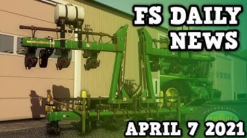 FS DAILY NEWS! John Deere 1720, Volvo NMC LM 620/640, Plus Testing List | Farming Simulator 19