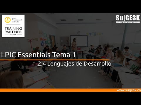 LPIC Essentials Tema 1 - 1.2.4: Lenguajes de Desarrollo