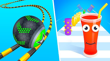 Going Balls vs Juice Run - All Levels Update Gameplay Walkthrough Android & IOS - NEW APK!