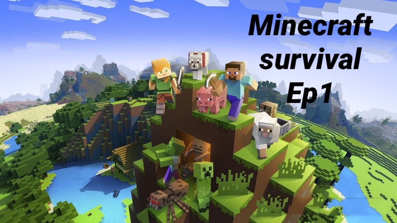 Minecraft survival Ep1 - YouTube