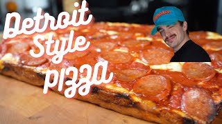 Detroit Style Pizza At Home