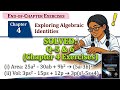 Ganita Manjari Class 9 Maths Chapter 4 End of chapter Exercises|Q- 5 & 6 Solutions