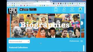 Celebrity Using GetEpic - Setting up Book Preferences Wealth