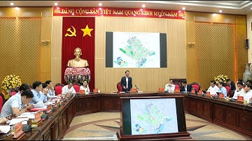 Ban Thường vụ Tỉnh ủy làm việc với Đảng ủy UBND tỉnh