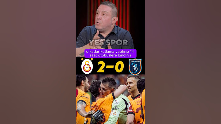 Galatasaray 2-0 Başakşehir Maç Sonu🔥Nihat Kahveci #galatasaray