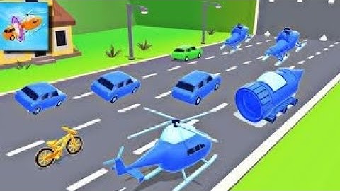 shape shifting game levels walkthrough gameplay android-ios shift vehicle racing new cars unlock