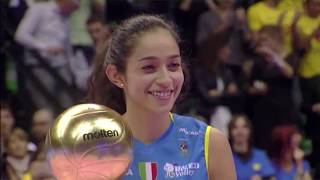 Samantha Bricio (Imoco Volley Conegliano) vs Foppapedretti Bergamo 161208, Supercoppa MVP