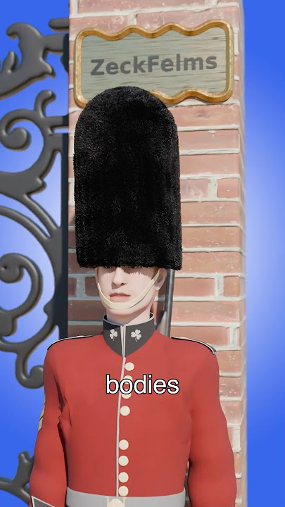 Why Royal Guards Wear Big Hats? 😱