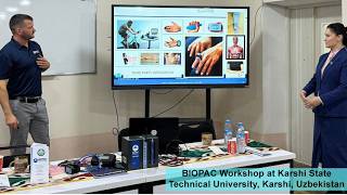 BIOPAC Data Acquisition Workshop—Karshi, Uzbekistan