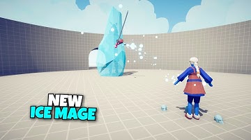 NEW ICE MAGE VS EVERY UNITS - Totally Accurate Battle Simulator TABS