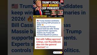Trump’s Endorsements Keep Winning 🇺🇸 #unitedstates #trump #american #shorts