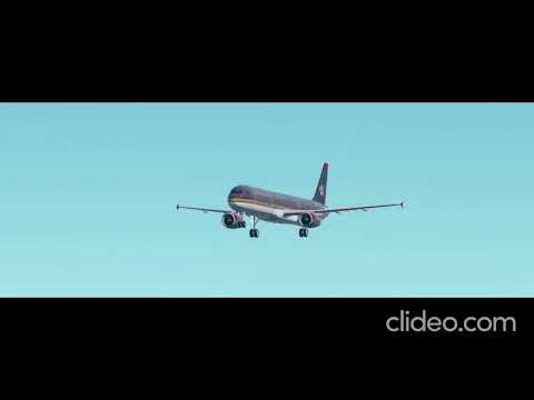 NEW AGAIN! Takeoff And Landing Of The Airbus A321-232.