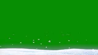 Green Screen Falling Snow. Snowdrift Winter Футаж Зима, Снег падает, Сугробы