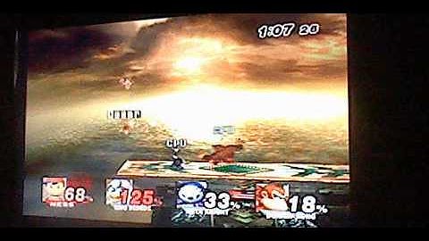 SSBB- Level 9 computer battles: Ness