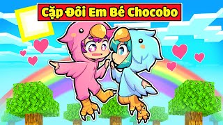 CÔ BÉ YUMMIE CHOCOBO YÊU CẬU BÉ HIHA CHOCOBO TRONG MINECRAFT*CẶP ĐÔI CHOCOBO 😍🥰