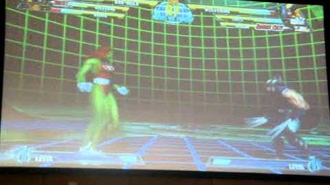 EVO 2011 Fan Perspective Videos - MvC3 Day 2 - EG Justin Wong vs. Richard Nguyen