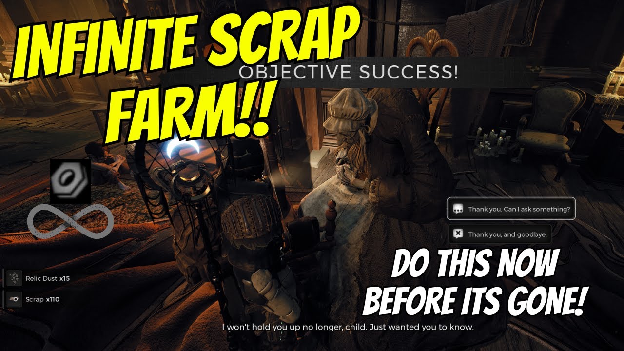 Scrap Farm (Patched)REMNANT 2 INFINITE SCRAP FARM! Do This NOW Before Its Gone ...