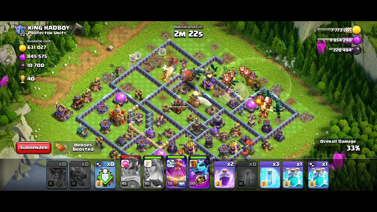 Rank battle rank push attck