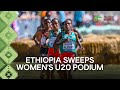 Alemayo leads ethiopia to podium sweep  world athletics cross country championships belgrade 24