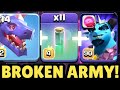 The Most Popular Strategy In COC TH 17. DRAGONS+RC Charge Dominating In Higher Legend League.