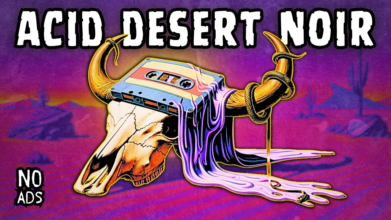 NO ADS: Acid Desert Noir | Psychedelic Rock & Blues for Focus, Coding & Vibing