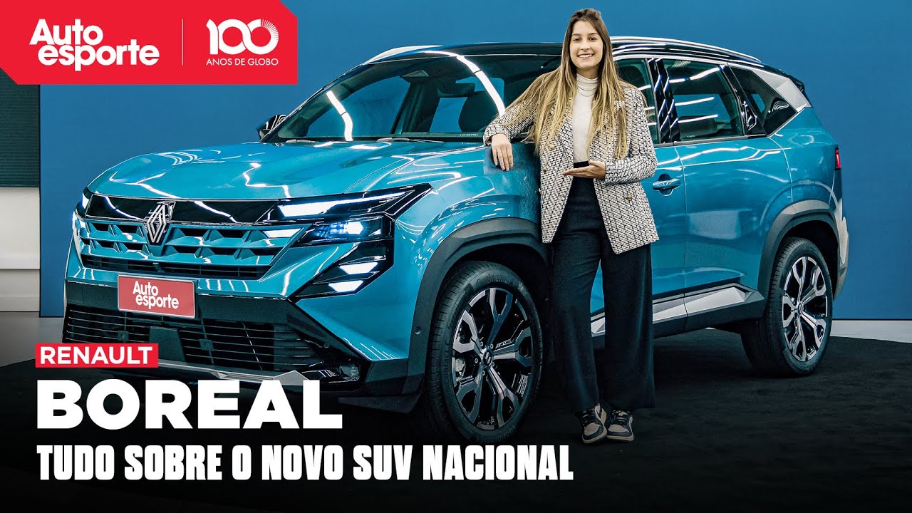 RENAULT BOREAL tem motor de DUSTER, câmbio de KARDIAN e é maior que COMPASS e COROLLA CROSS