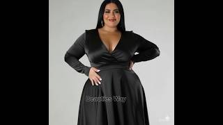 Plus Size Luxury Curve Maxi Dress Fashion Collection
