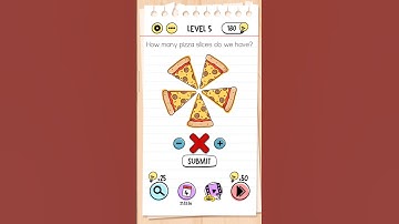 How Many Pizza Slice..🍕Brain Test Game | Level 5 | #shorts #braintest #braingames #shortsfeed#puzzle