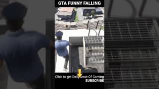 GTA V- Falling Theft City Funny Scene screenshot 2
