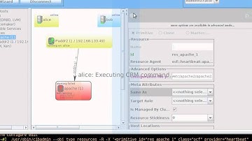 LCMC, remote Pacemaker CRM shell