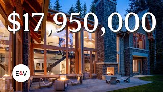 Inside this $17,950,000 Whistler LUXURY Chalet  | EV Exclusive