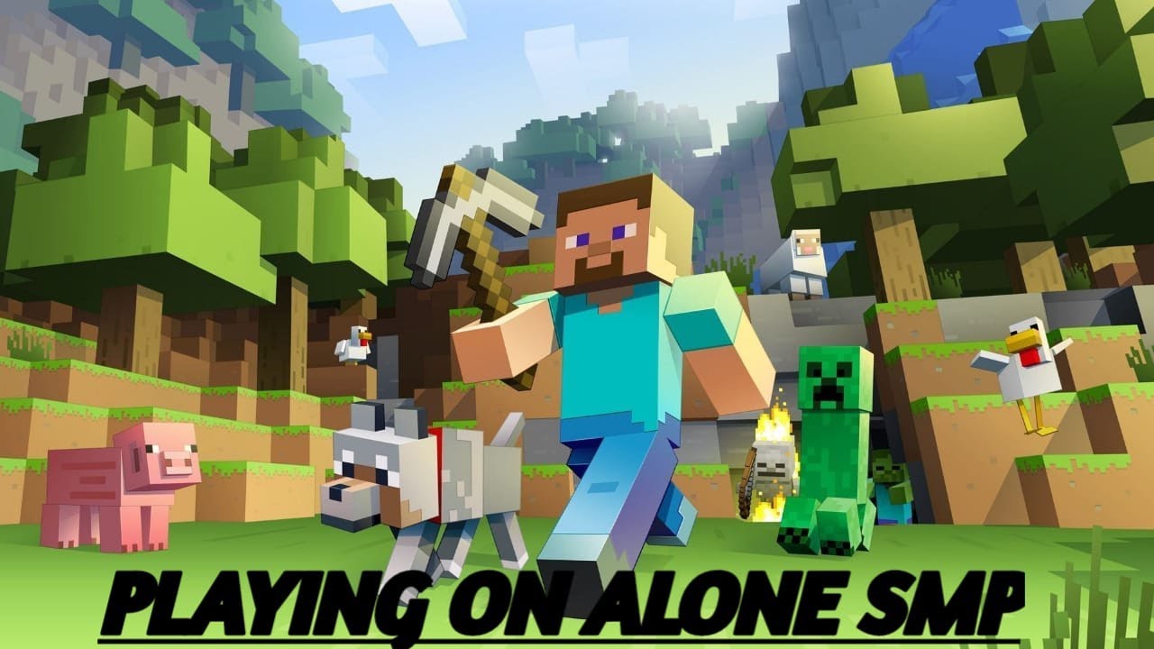 PLAYING ON ALONE SMP | MINECRAFT SERIES PART - 1 | - YouTube