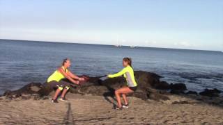 Partner Squat and Row
