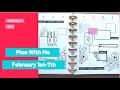 Plan With Me  Feb 1st to 7th  Classic Happy Planner