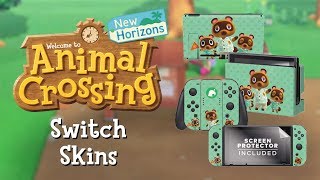 Official Nintendo Switch Skins For Animal Crossing New Horizons