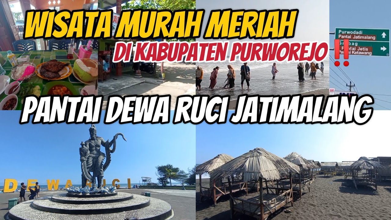 PANTAI DEWA RUCI JATIMALANG, WISATA MURAH MERIAH DI KABUPATEN PURWOREJO