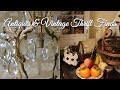 Antiques & Vintage Thrift Finds Haul # 40 ❘ Everyday Life Antiques ❘ Chandelier with glass pendants