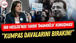 İBB Meclisi'ne damga vuran tarihi 'İmamoğlu' konuşması: “Mertseniz getirin sandığı!\