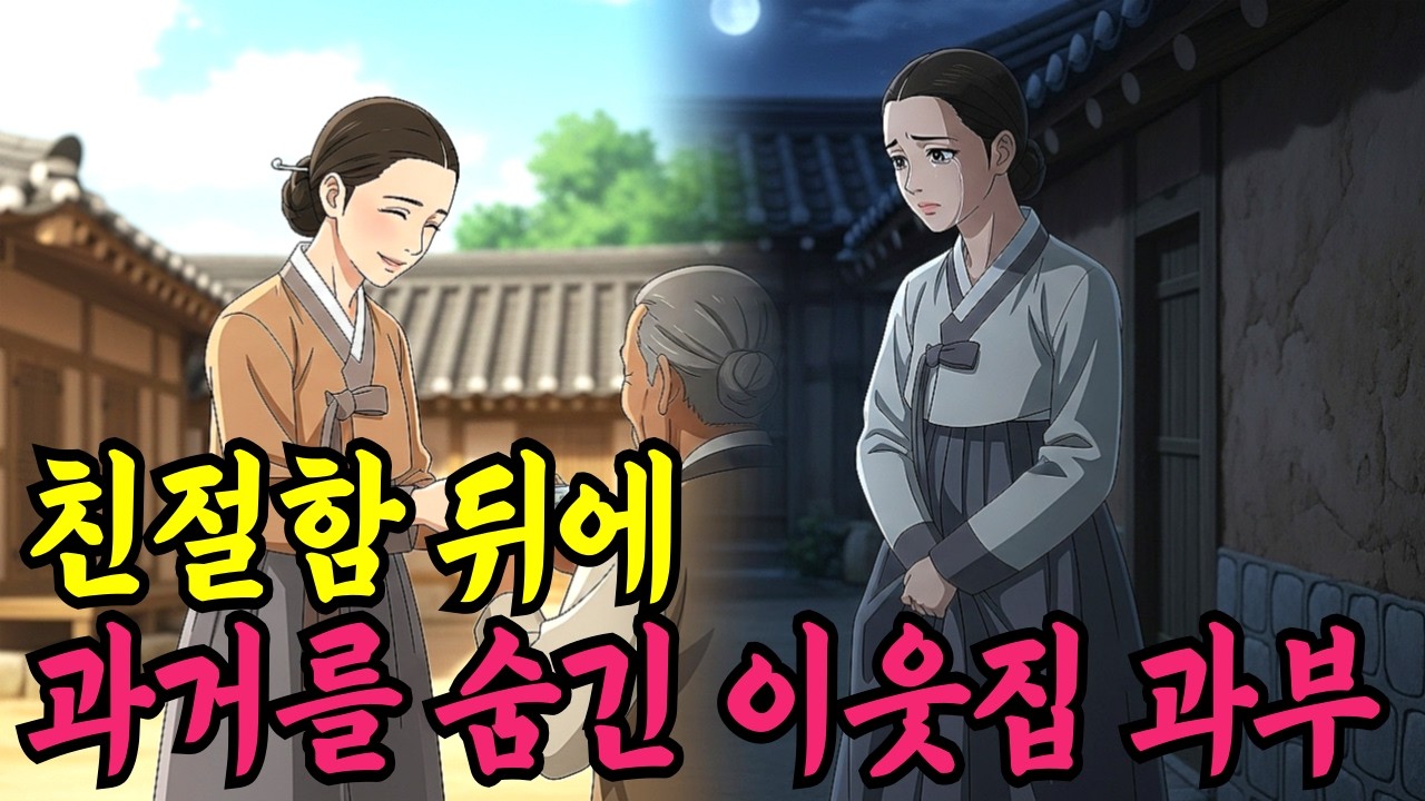 친절함 뒤에 과거를 숨긴 이웃집 과부ㅣ야담·민담·전설·신화·설화·야사·옛날이야기·조선시대이야기·오디오북·재미있는이야기