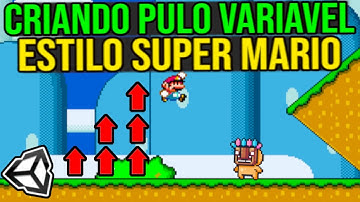 ✨Como Criar PULO VARIAVEL no Unity | Como Fazer PULO VARIANTE na Unity | Pulo do Player na Unity