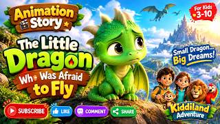 Información The Little Dragon Who Was Afraid to Fly/animated english story Noticias