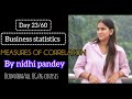 Day 23/60 of business statistics.✅ "MEASURES OF CORRELATION" - 2 . 👍💯#bcom3rdsem #exam #mustwatch 